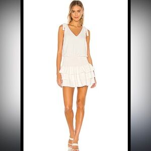 Amanda Uprichard Zita dress in Ivory size small excellent condition from Revolve